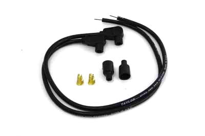 Universal Black 8mm Pro Spark Plug Kit - V-Twin Mfg.