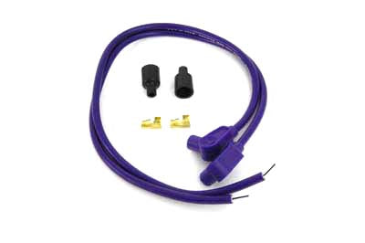 Universal Purple 8mm Pro Spark Plug Wire Kit - V-Twin Mfg.