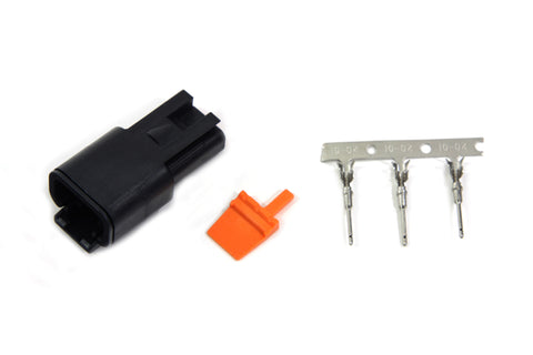 Deutsch Wiring Pin Housing Kit 3-Position - V-Twin Mfg.