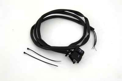 Engine Start Stop Switch Black - V-Twin Mfg.