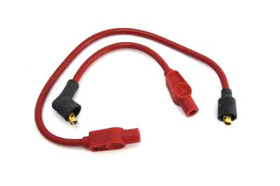 Sumax Red 8mm Spark Plug Wire Set - V-Twin Mfg.