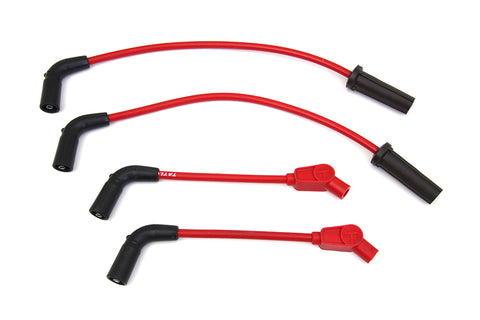 Sumax Spark Plug Wire Set 8mm Red - V-Twin Mfg.