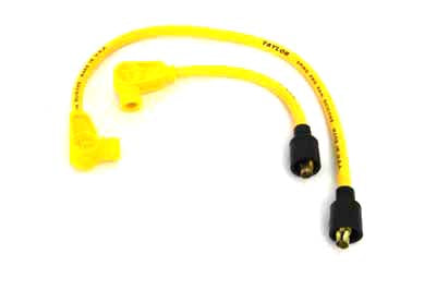 Sumax Yellow 8mm Spark Plug Wire Set - V-Twin Mfg.