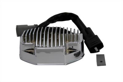 Volt Tech Regulator Chrome - V-Twin Mfg.