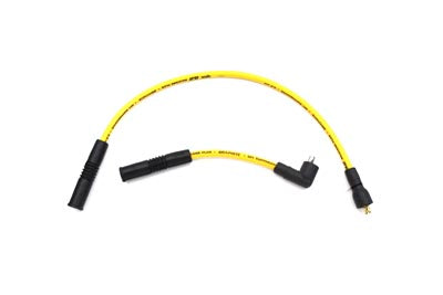 Accel Yellow 8.8mm Spark Plug Wire Set - V-Twin Mfg.
