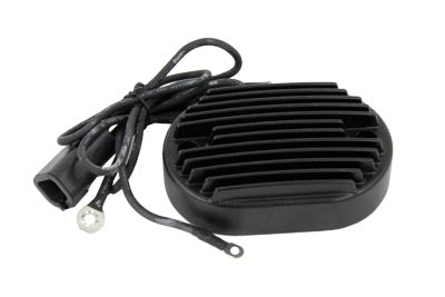 Volt Tech Regulator Black - V-Twin Mfg.