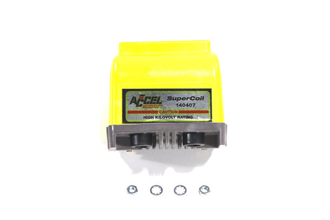 Accel Yellow Dual Fire H.V. Super Coil - V-Twin Mfg.