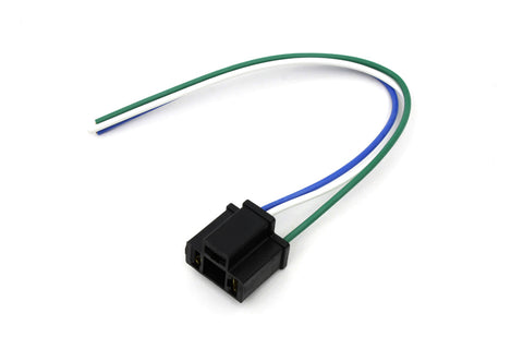 Headlamp Wiring Connector Block with 3 Wires - V-Twin Mfg.