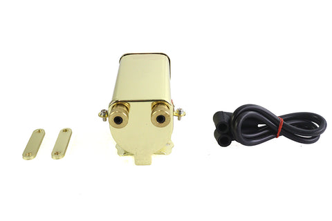 Brass Plated 12 Volt Ignition Coil - V-Twin Mfg.