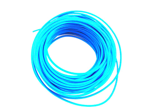 Pure Blue 25' Braided Wire - V-Twin Mfg.