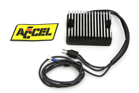 Accel Voltage Regulator Black 22 Amp - V-Twin Mfg.
