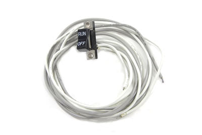 Rocker Style Handlebar Switch with Run-Off Positions - V-Twin Mfg.