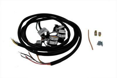 Chrome 48 inch Handlebar Switch Kit - V-Twin Mfg.