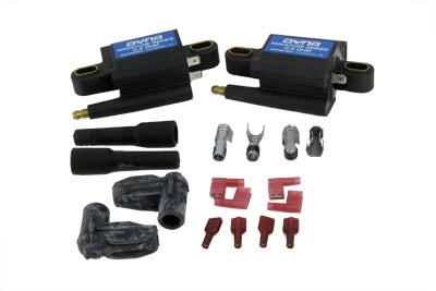 Dyna Mini Coil Set 0.5 Ohms Single Output Towers - V-Twin Mfg.