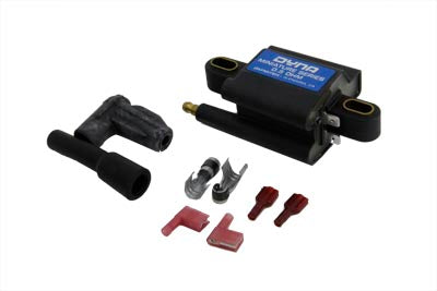 Dyna Mini Coil Set 0.5 Ohms Single Output Towers - V-Twin Mfg.
