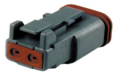 Deutsch Sealed 2 Wire Connector Component - V-Twin Mfg.