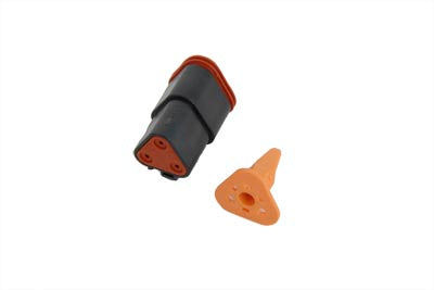 Deutsch Sealed 4 Wire Connector Component - V-Twin Mfg.