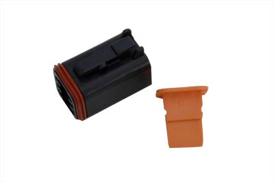 Deutsch Sealed 6 Wire Connector Component - V-Twin Mfg.