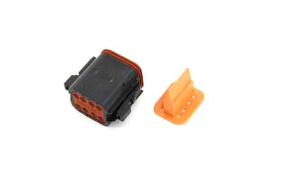 Deutsch Sealed 8 Wire Connector Component - V-Twin Mfg.