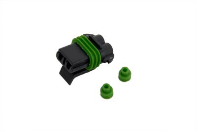 Wire Terminal 2 Wire Female Connector - V-Twin Mfg.