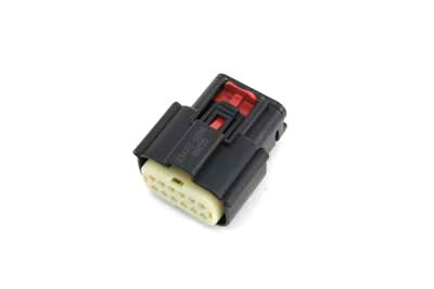 Wire Terminal 12 Position Female Connector - V-Twin Mfg.