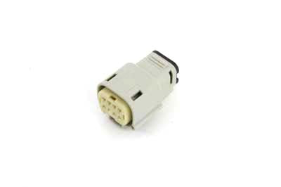 Wire Terminal 8 Position Female Connector - V-Twin Mfg.