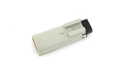 Wire Terminal 3 Position Male Connector - V-Twin Mfg.