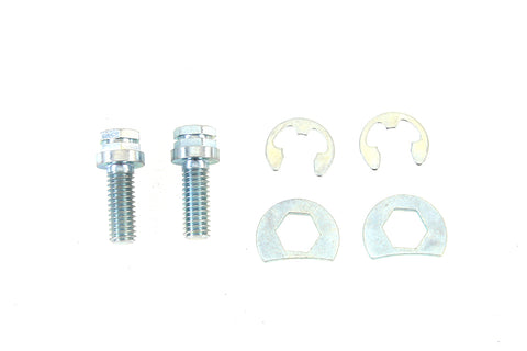 Exhaust Pipe Locking Bolt Mounting Kit Zinc - V-Twin Mfg.