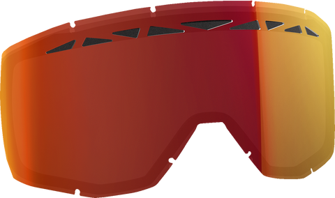 SCOTT Primal/Split Snow Lens - Dual - ACS - Illuminator Red Chrome 264584-310