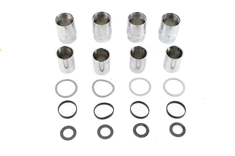 Valve Cover Set Chrome Plated - V-Twin Mfg.