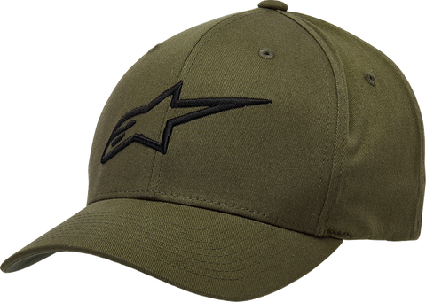 ALPINESTARS Ageless Curve Hat - Military/Black - Small/Medium 1017810106910SM