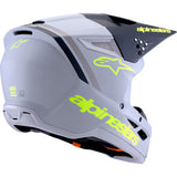 ALPINESTARS SM3 Helmet - Radium - Matte Gray/Black/Yellow Fluo - 2XL 8300826-9510-XXL