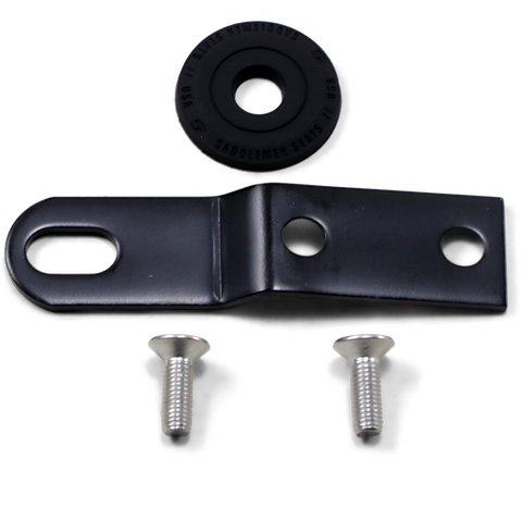SADDLEMEN Seat Bracket - Black - 1/4"-28 10545BB