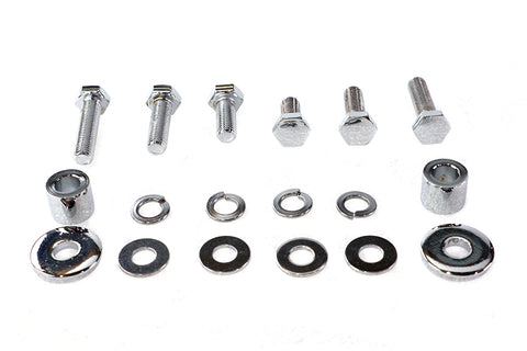 Spotlamp Mounting Kit Chrome Plated - V-Twin Mfg.