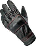 BILTWELL Belden Gloves - Redline - Large 1505-0108-304
