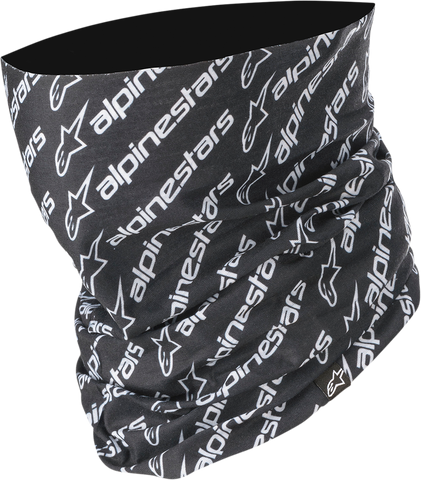 ALPINESTARS Neck Tube - Linear - Black/White 4759421-12