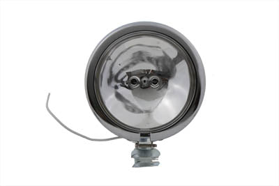 Chrome Spotlamp Assembly Clear - V-Twin Mfg.