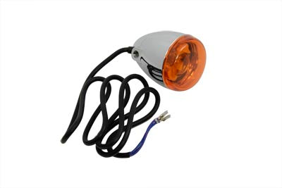 Chrome Turn Signal Assembly Front Right or Left - V-Twin Mfg.