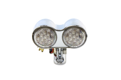 Universal Dual LED Amber Marker Lamp - V-Twin Mfg.