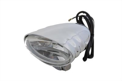 Chrome Single Beam Fog Light - V-Twin Mfg.