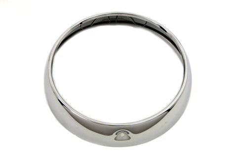 Chrome Contoured 7 inch Headlamp Rim - V-Twin Mfg.