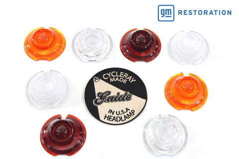 Guide Bullet Marker Lamp Lens Set - V-Twin Mfg.