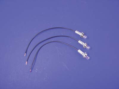 Steel Indicator Lamp Socket Set - V-Twin Mfg.