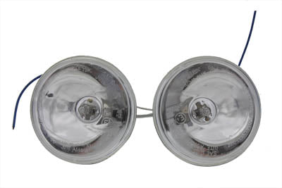 4-1/2 inch Spotlamp Seal Beam Bulb Set - V-Twin Mfg.