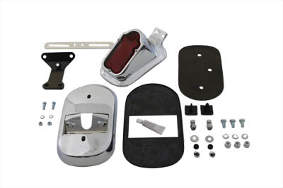 Chrome Tombstone Tail Lamp Kit - V-Twin Mfg.