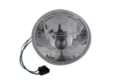 7 inch Faceted Headlamp Unit - V-Twin Mfg.