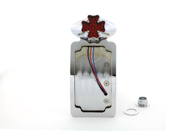 Maltese Chrome LED Tail Lamp Kit - V-Twin Mfg.