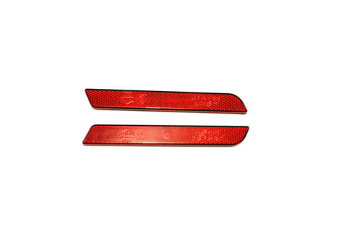 Rear Red Reflector Set for Struts - V-Twin Mfg.