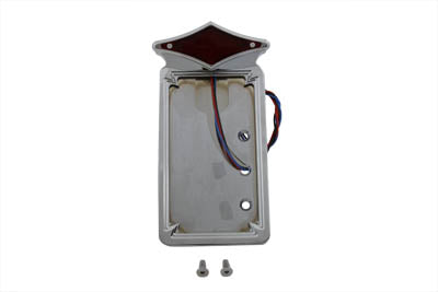 LED Tail Lamp and License Plate Side Mount - V-Twin Mfg.