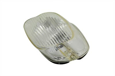 Tail Lamp Lens Laydown Style Clear - V-Twin Mfg.